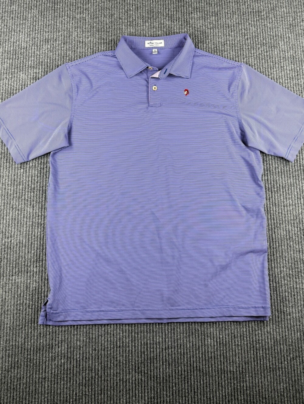 Peter Millar Summer Comfort Golf Polo Youth XL Short Sleeve Gasparilla Golf Club - Picture 3 of 9